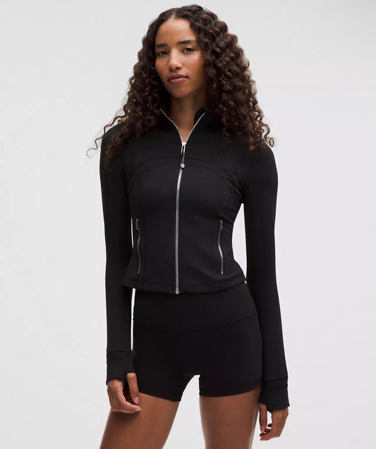 Lululemon Cropped Define set ‘Black/Silver’