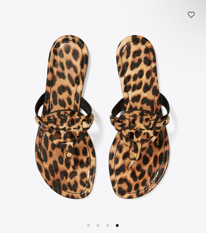 Tory Burch Sandal ‘Classic Leopard’