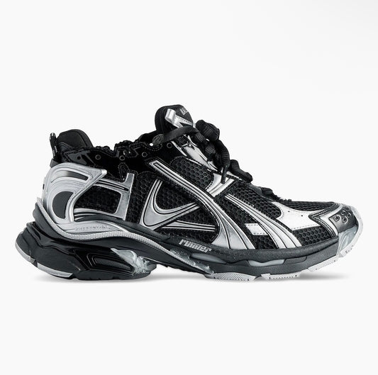 Balenciaga Runners ‘Black & Silver’