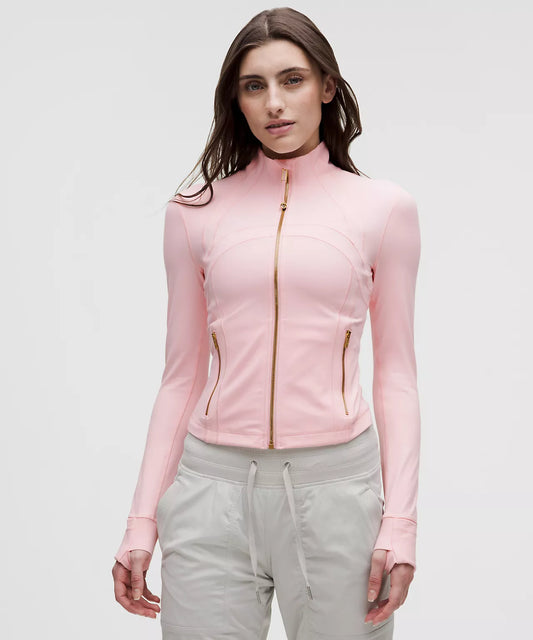 Lululemon Cropped Define set ‘Blush Quartz/Gold’