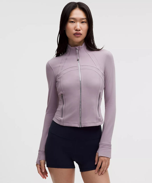 Lululemon Cropped Define set ‘Lotus Lavender/Silver’
